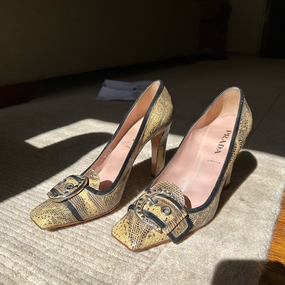 Prada square toe pumps - Picture 5 of 6